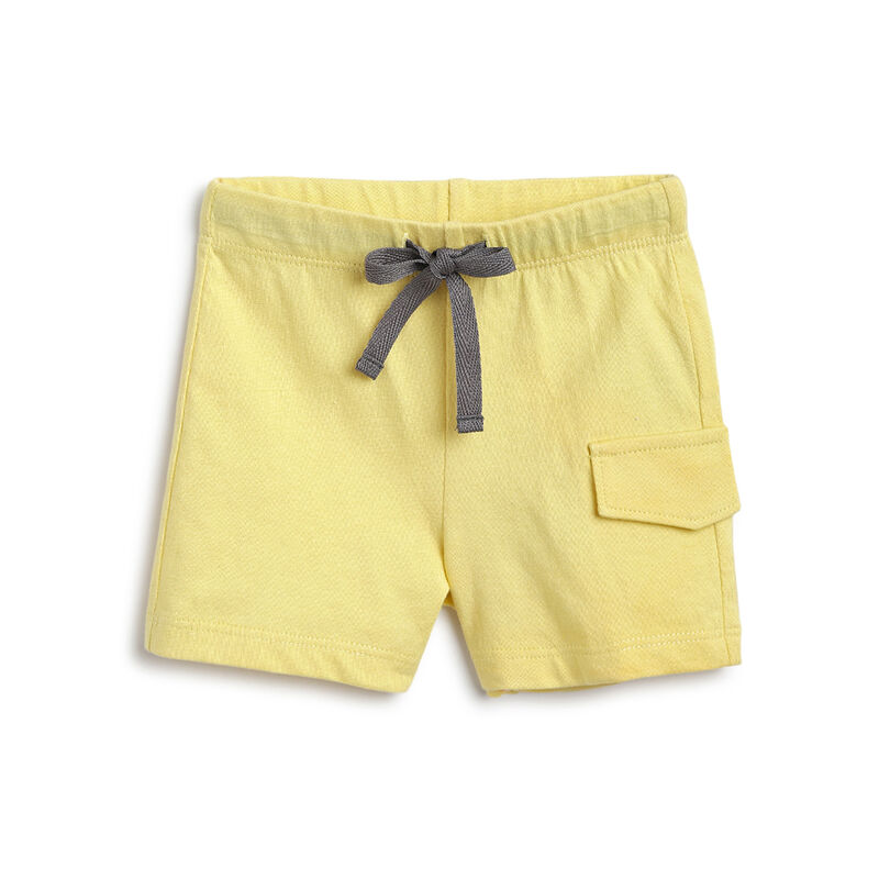 Boys White T-shirt with Short Pants image number 2